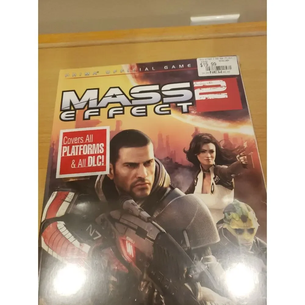 Mass Effect 2 Prima Official Strategy Guide Xbox 360 Ps3 NEW